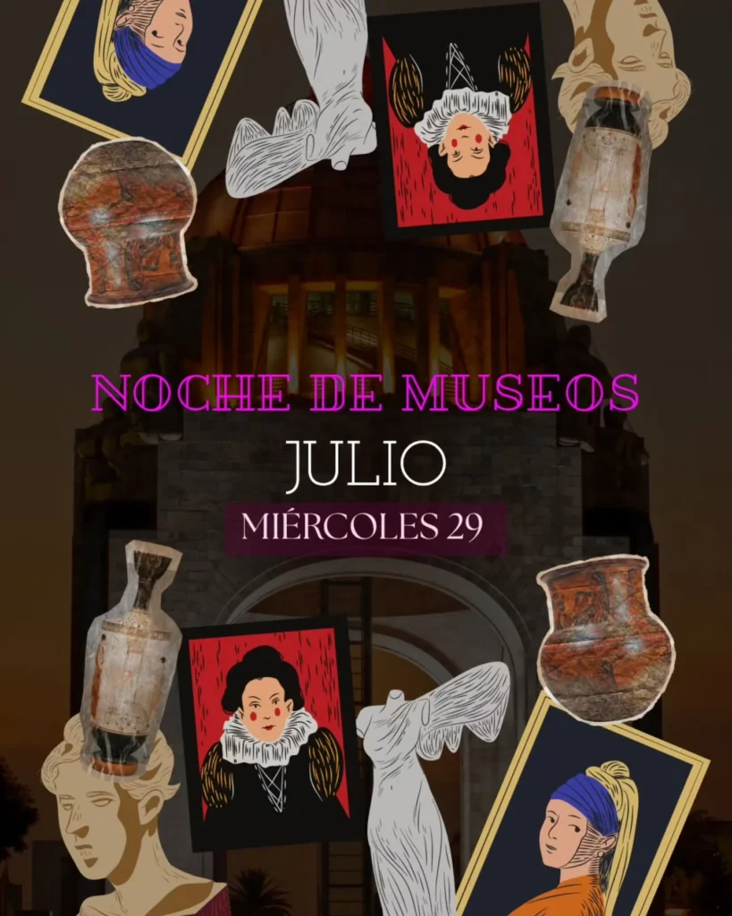 Noche de Museos: julio después del atardecer