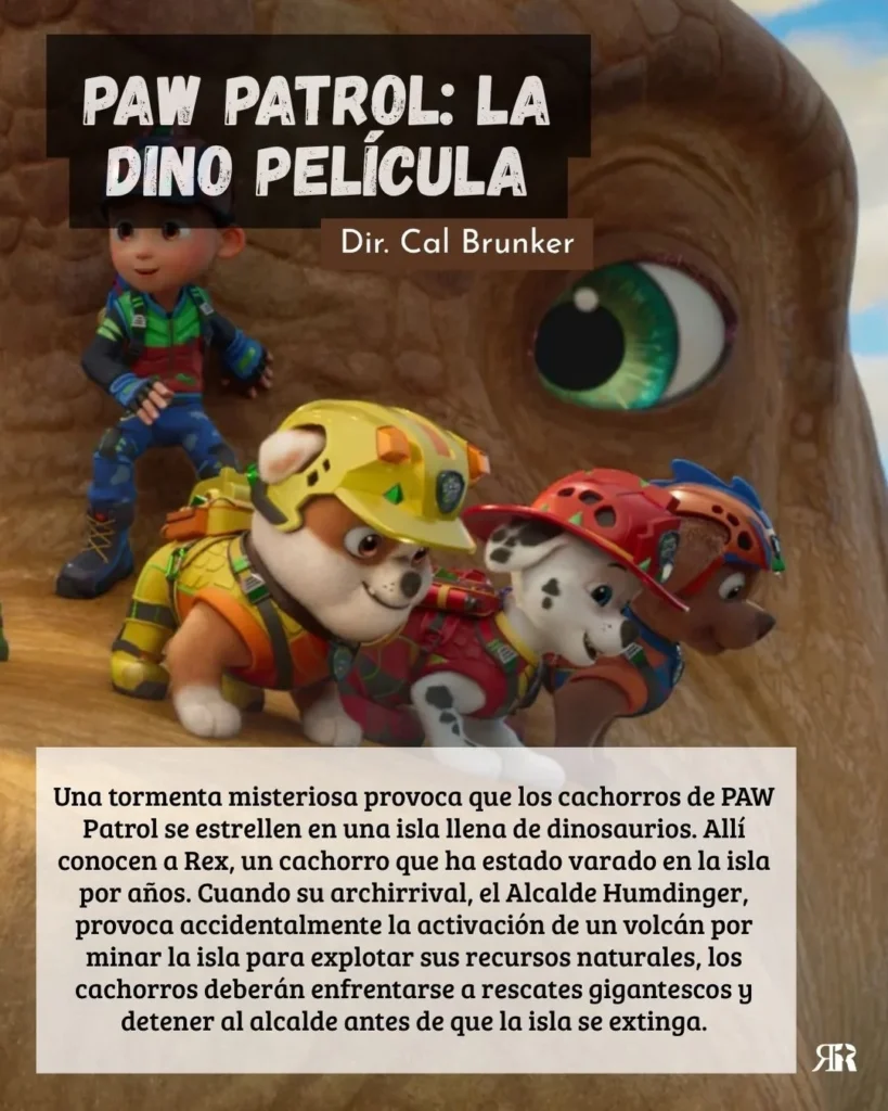 Dinosaurios, directores y patrullas caninas · 4