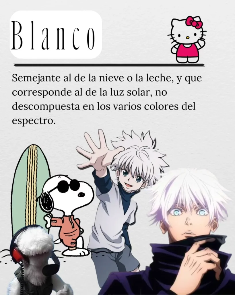 Los colores según la RAE · 6