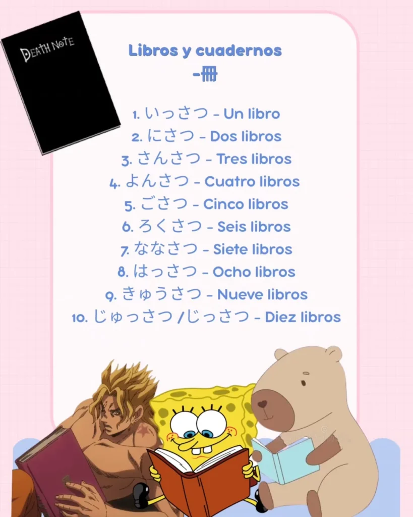 Contar en japonés: todo un reto · 7