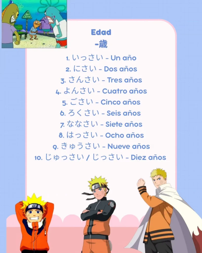 Contar en japonés: todo un reto · 8