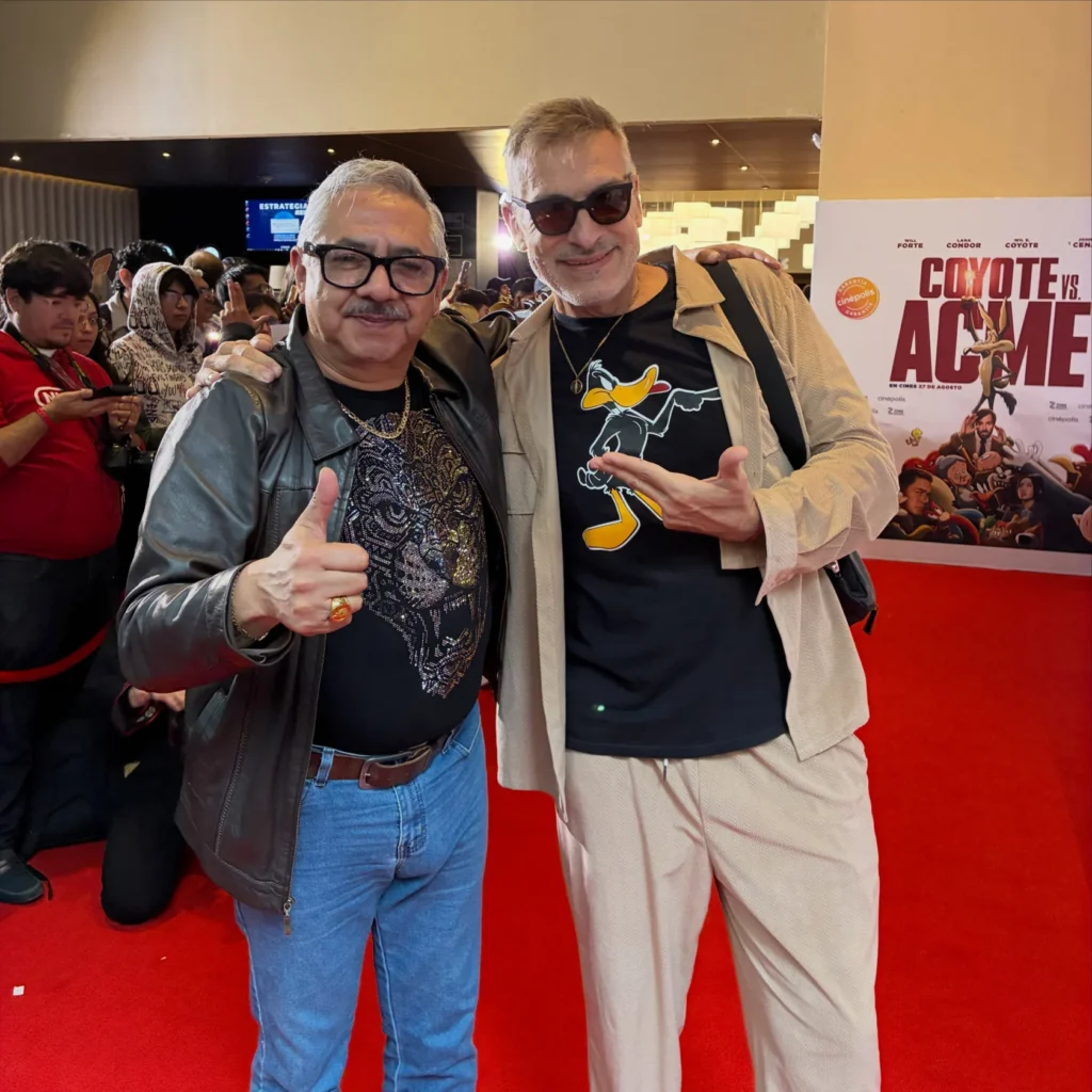 En la alfombra roja de Coyote vs ACME · 2